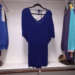 Dainty Hooligan Royal Blue Romper